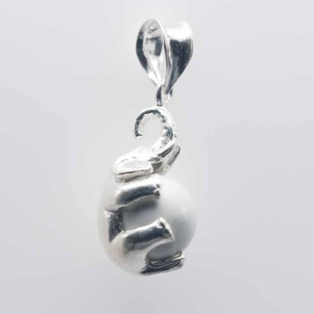 Pendant Ball Elephant 13mm.