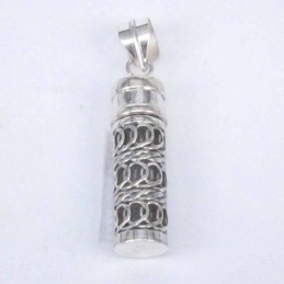 Pendant Tube Box with Stone