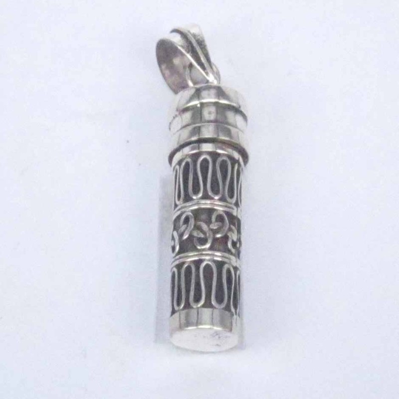 Pendant Tube Box with Stone
