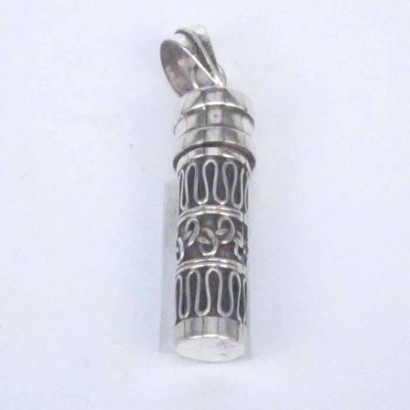 Pendant Tube Box with Stone
