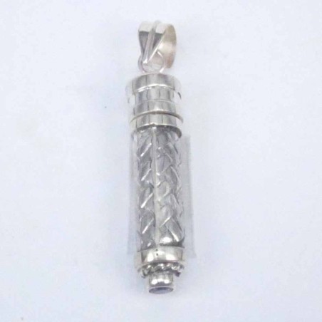 Pendant Tube Box with Stone