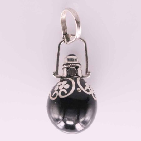 Pendant Ball sound Color Paint with Stone