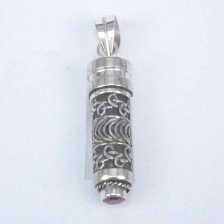 Pendant Tube Box with Stone