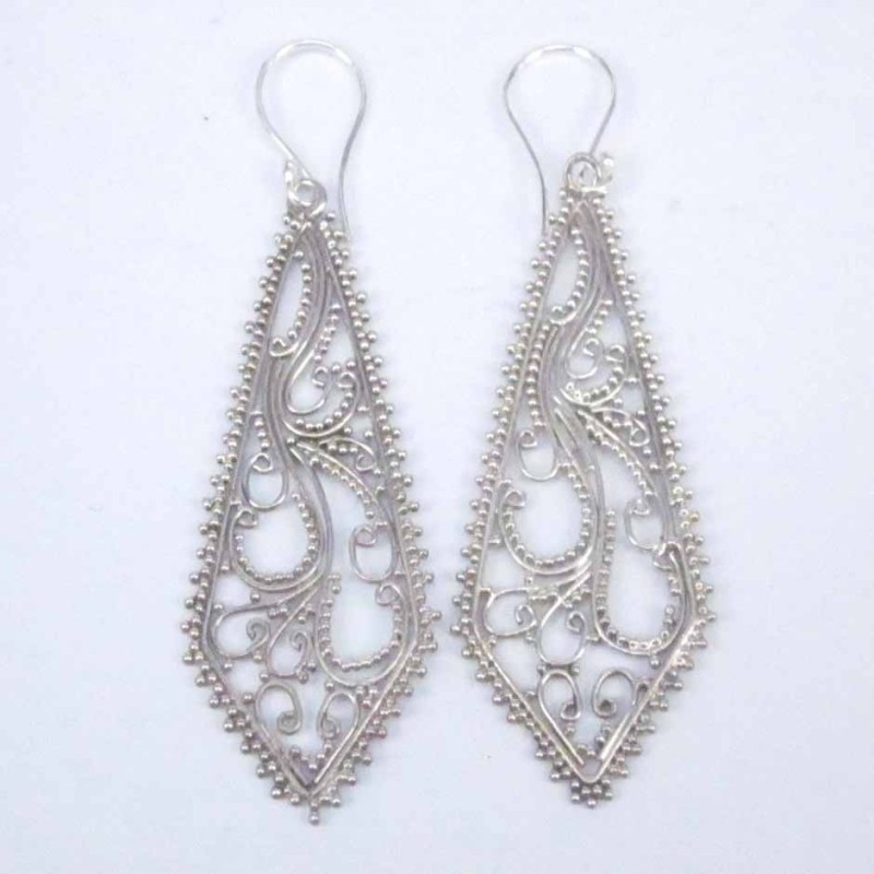 Earring pc by pc Hand make Plain Lanz