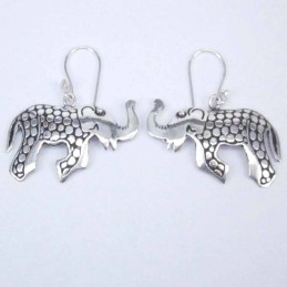 Earring Elephant Hand Make