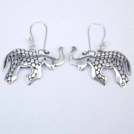 Earring Elephant Hand Make