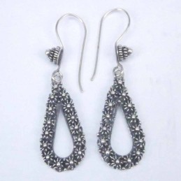 Earring Flower Pikun hand make
