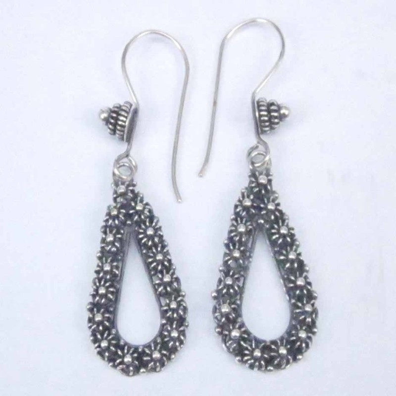 Earring Flower Pikun hand make
