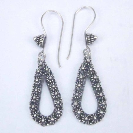Earring Flower Pikun hand make