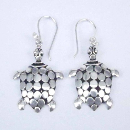 Earring Turtle Hand Make