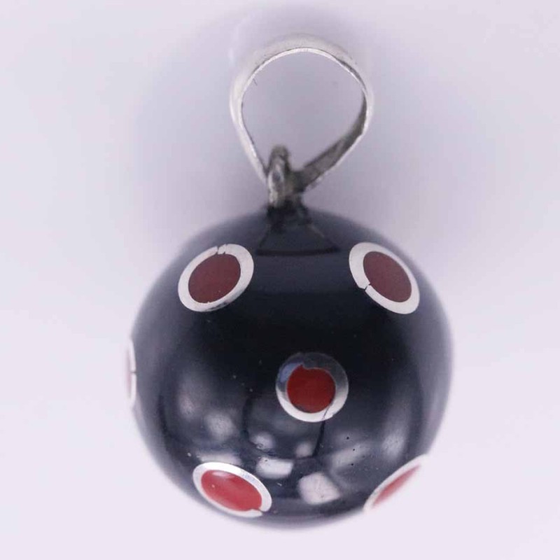 Pendant Ball 17mm. sound Color Paint