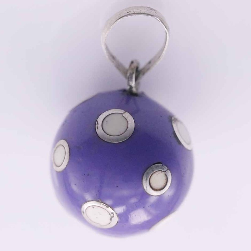 Pendant Ball 17mm. sound Color Paint