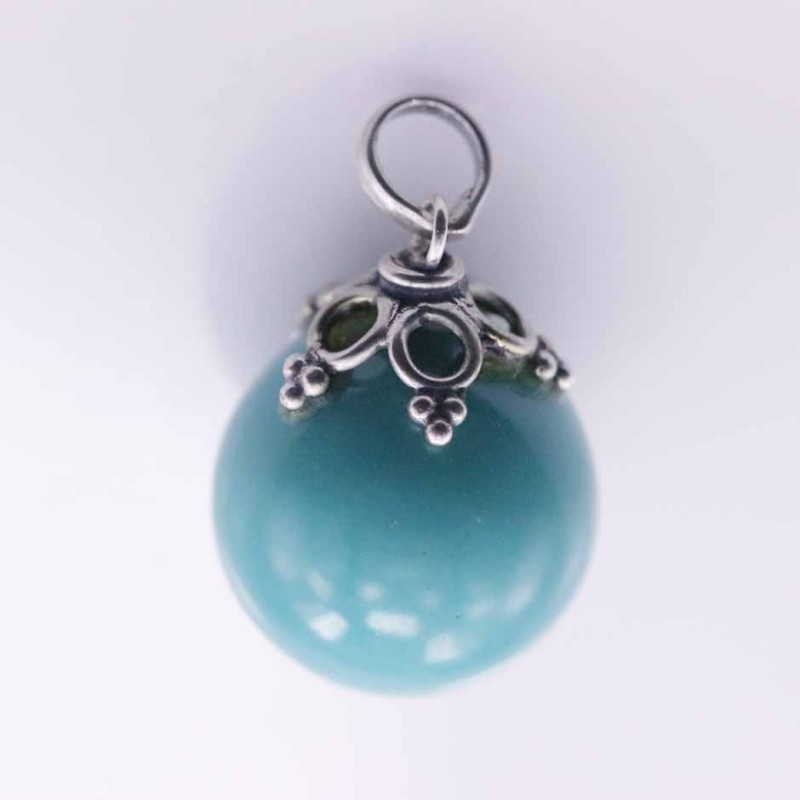 Pendant Ball 17mm. sound Color Paint