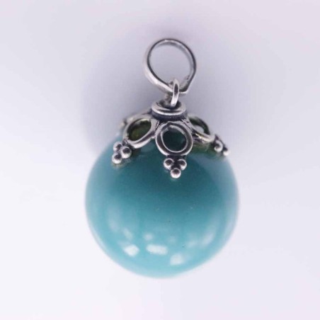 Pendant Ball 17mm. sound Color Paint