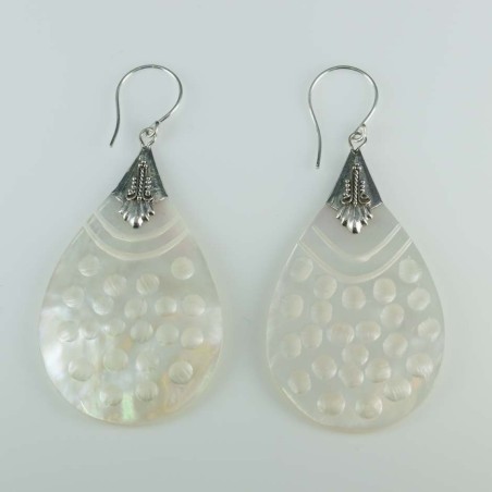 Earring Drop MOP Shell