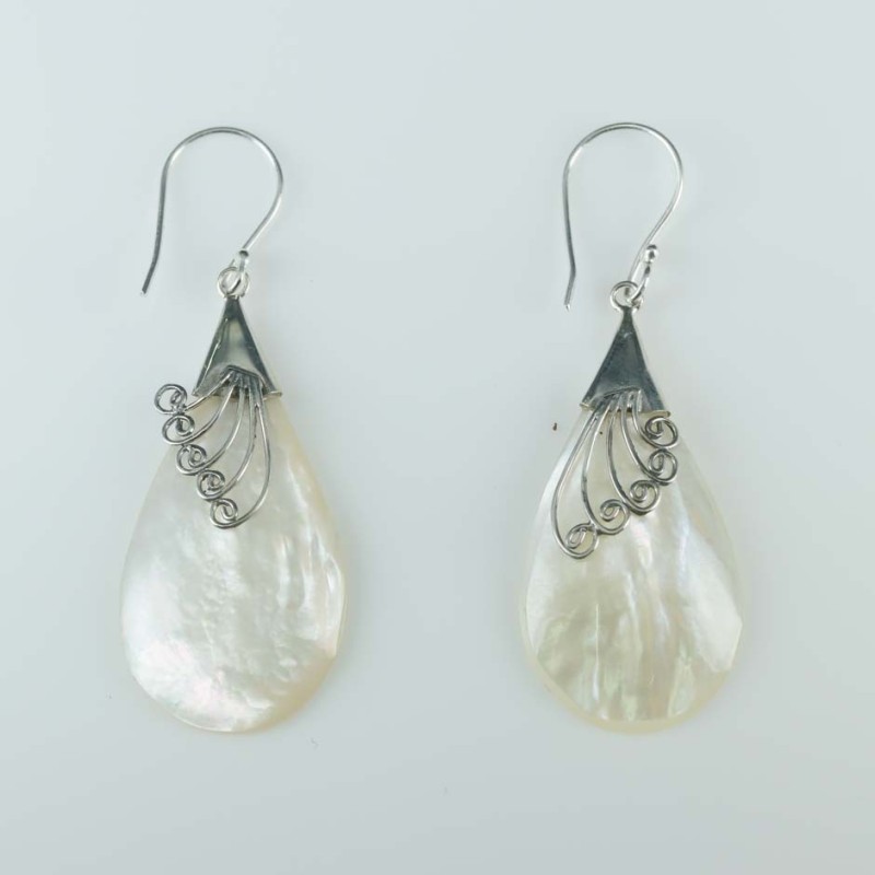 Earring Drop MOP Shell