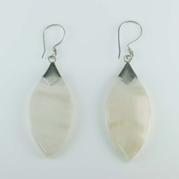Earring Rhombus MOP Shell