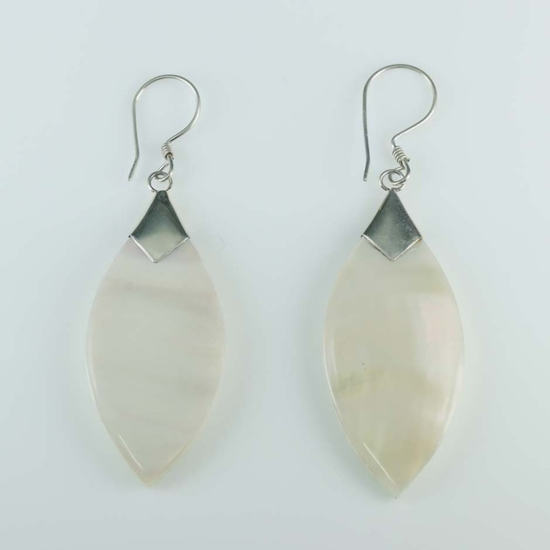 Earring Rhombus MOP Shell Earring Rhombus MOP Shell