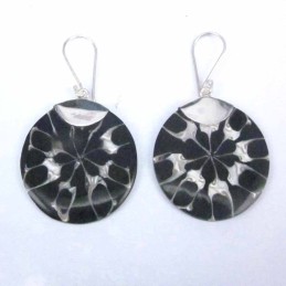 Ea round Shell Black + Brown Color