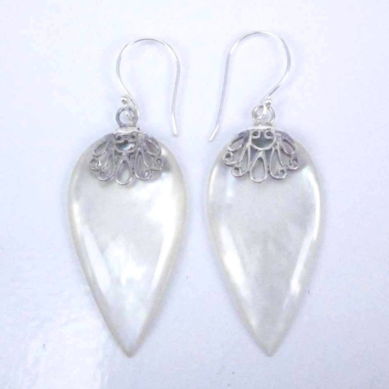 Earring Drop MOP Shell