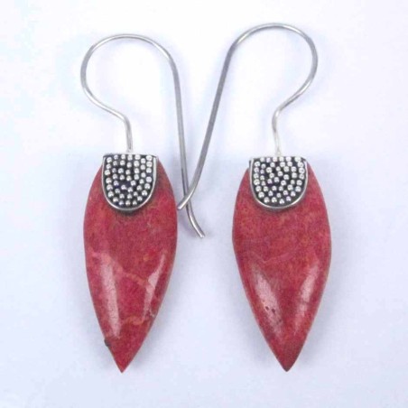 Earring Drop Coral