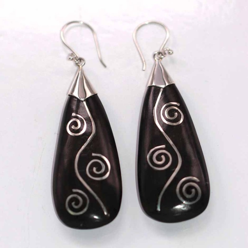 Earring Drop Wood Earring Drop Wood