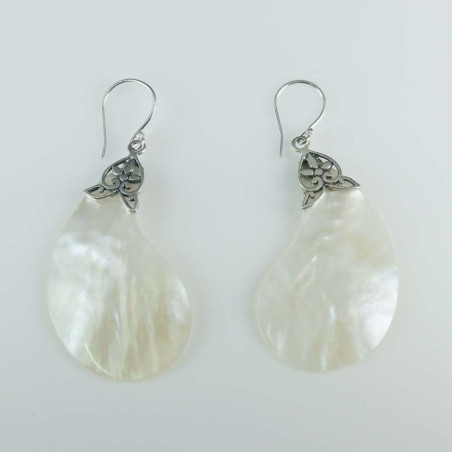 Earring Drop MOP Shell