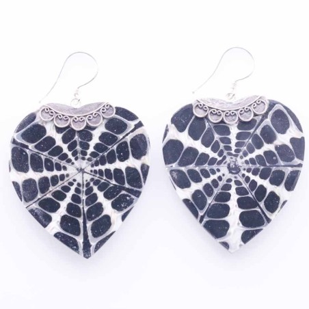 Earring Heart Mix Shells