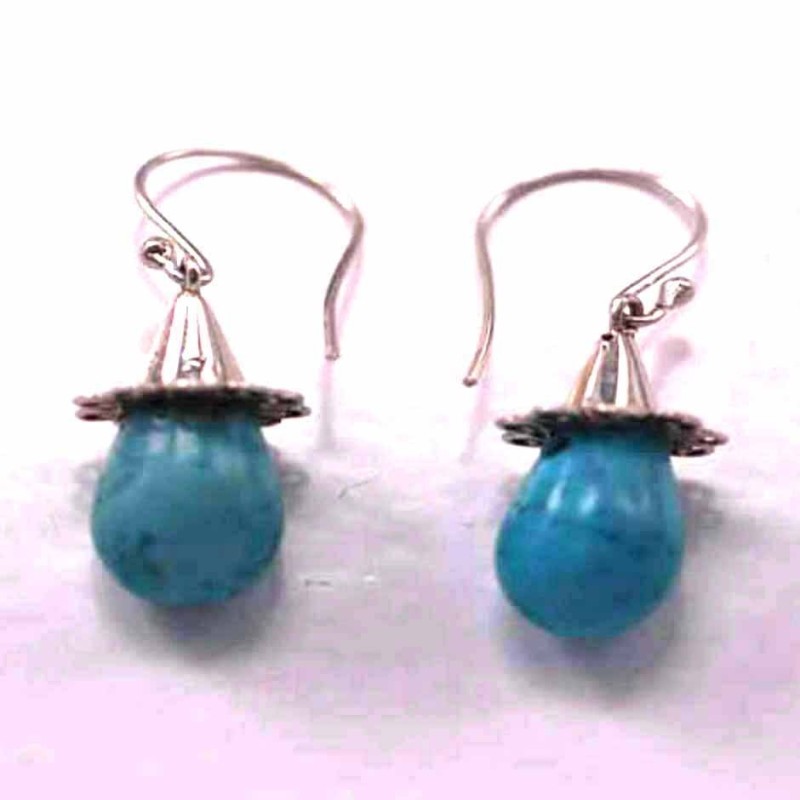 Earring Drop Turquoise