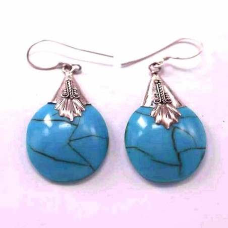 Earring Drop Turquoise