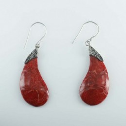 Earring Drop Coral