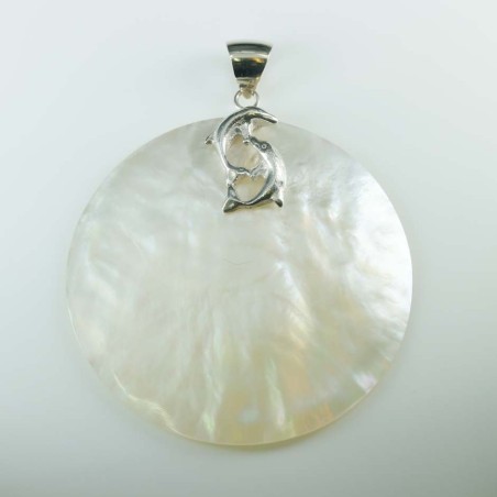 Pendant Round MOP Shell