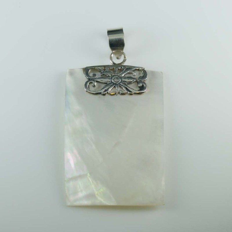 Pendant Rectangle MOP Shell