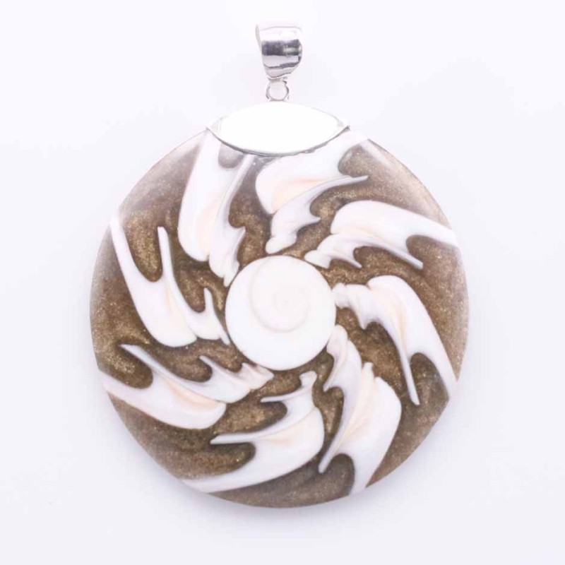 Pendant Round Mix Shell