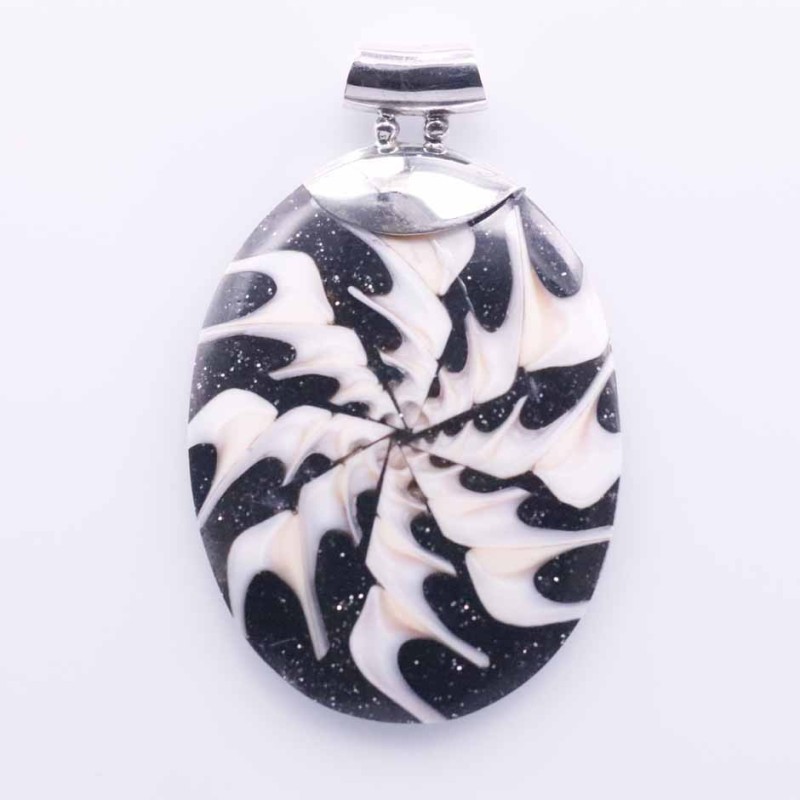 Pendant Oval Mix Shell