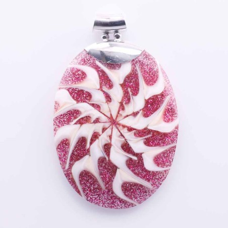 Pendant Oval Mix Shell