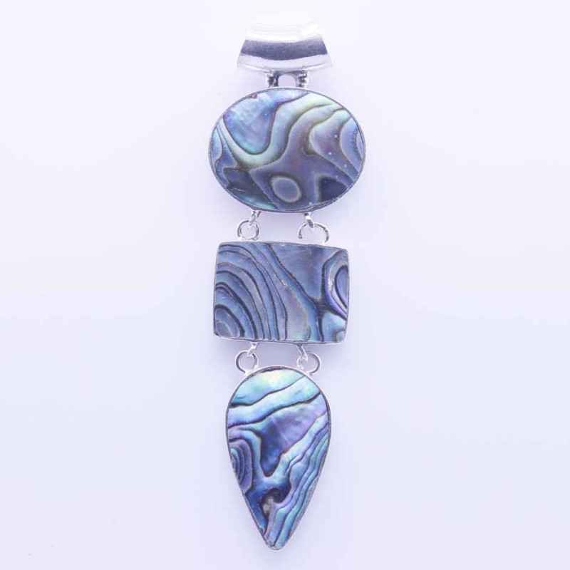 Pendant Mix Forms Abalon Shell