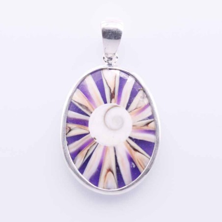 Pendant Oval Mix Shell