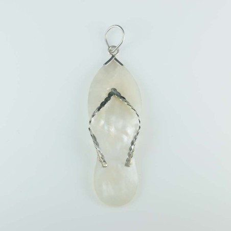 Pendant Flip Flop MOP Shell