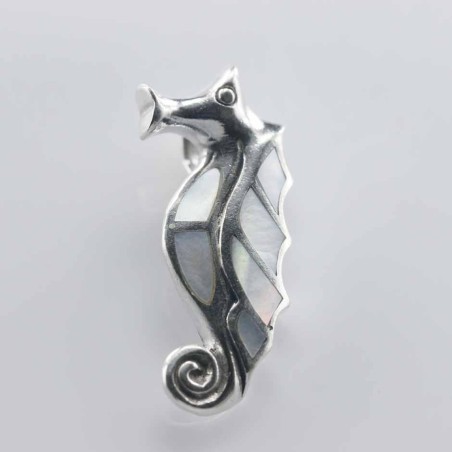 Pendant Sea Horse12x30mm. Mother Of Pear