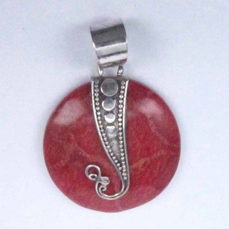 Pend Round Coral Pend Round Coral