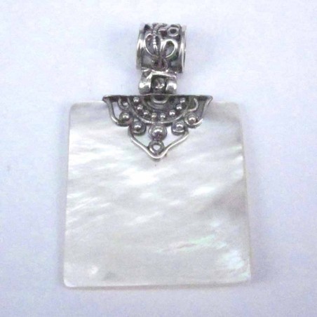 Pend. Square MOP Shell