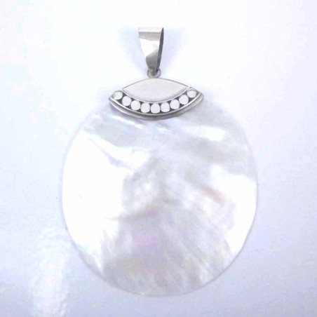 Pendant Round MOP Shell