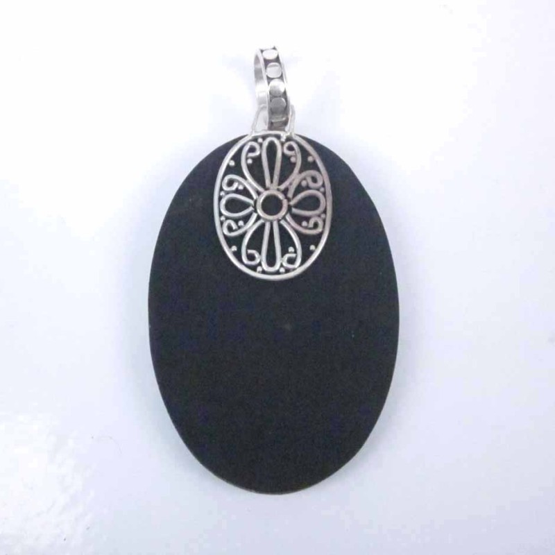 Pendant Oval Volcano Stone