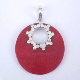 Pendant Round Coral