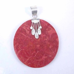 Pendant Round Coral
