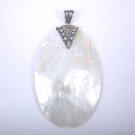 Pendant Oval MOP Shell