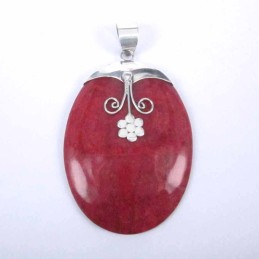 Pendant Oval Coral