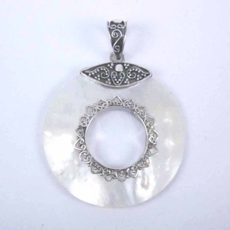 Pendant Round MOP Shell