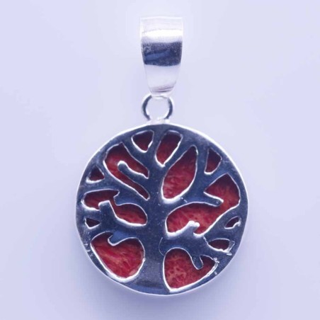 Pendant Round Coral